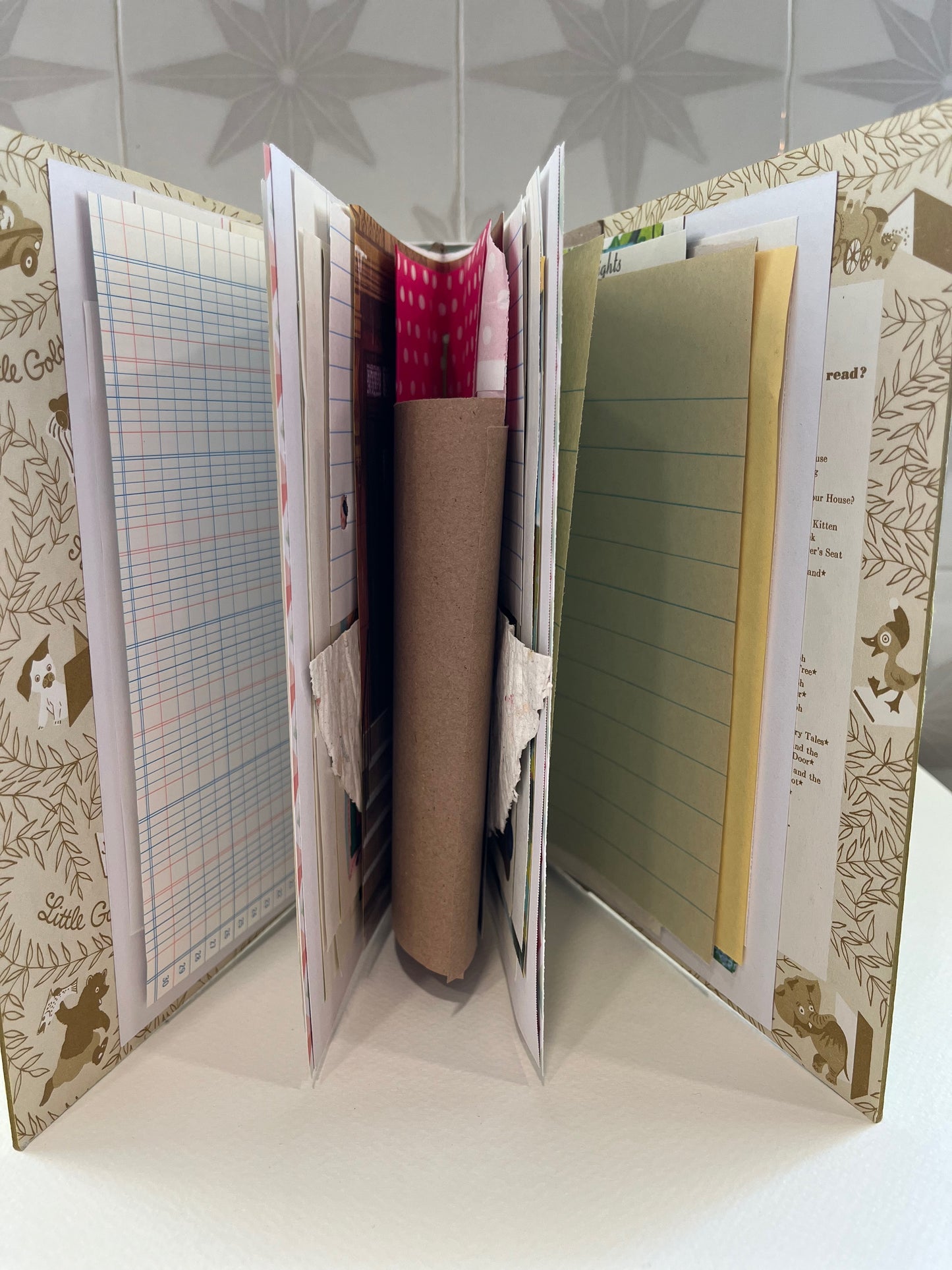 Classic 1976 Upcycled Book Journal