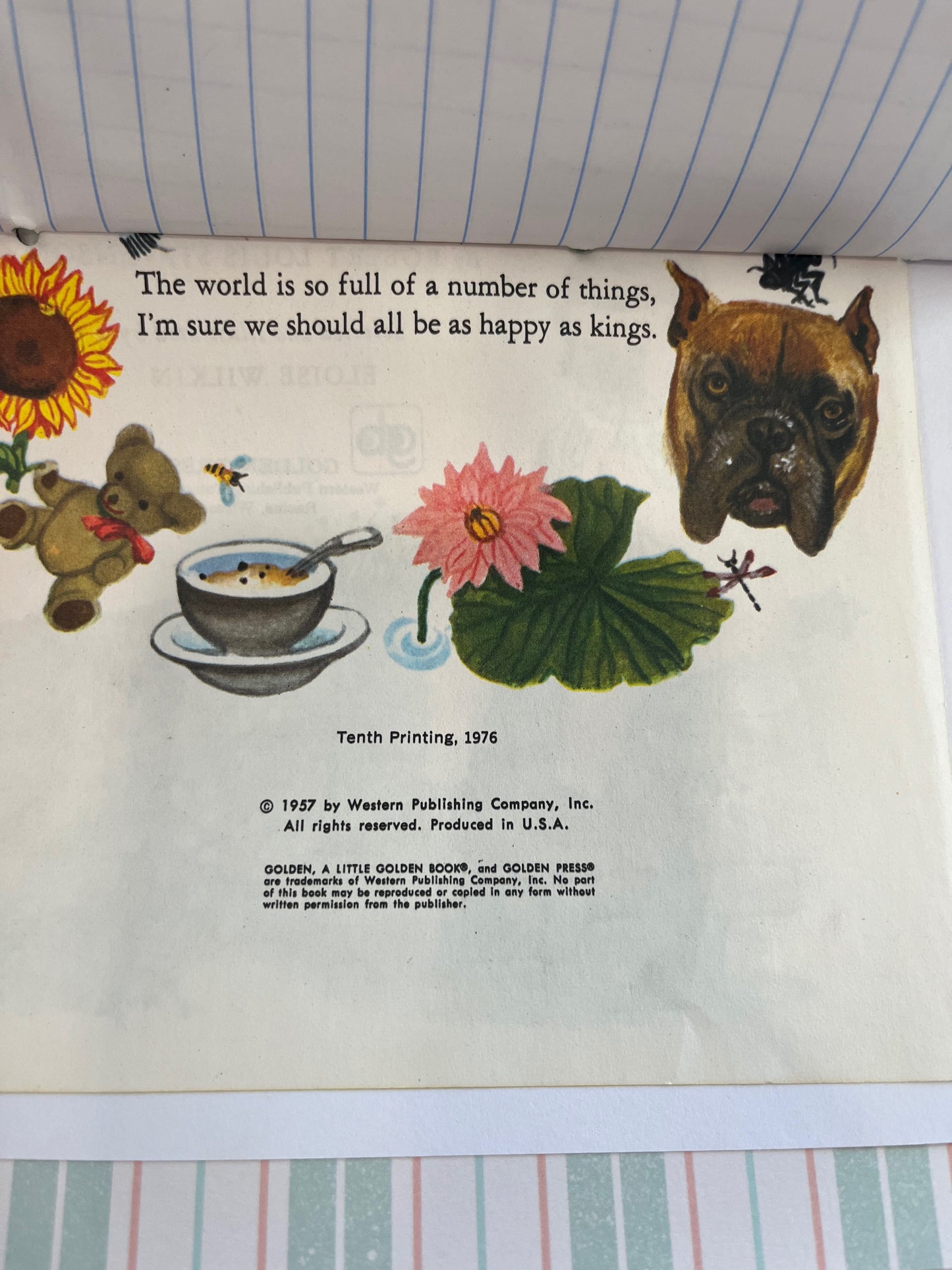 Classic 1976 Upcycled Book Journal