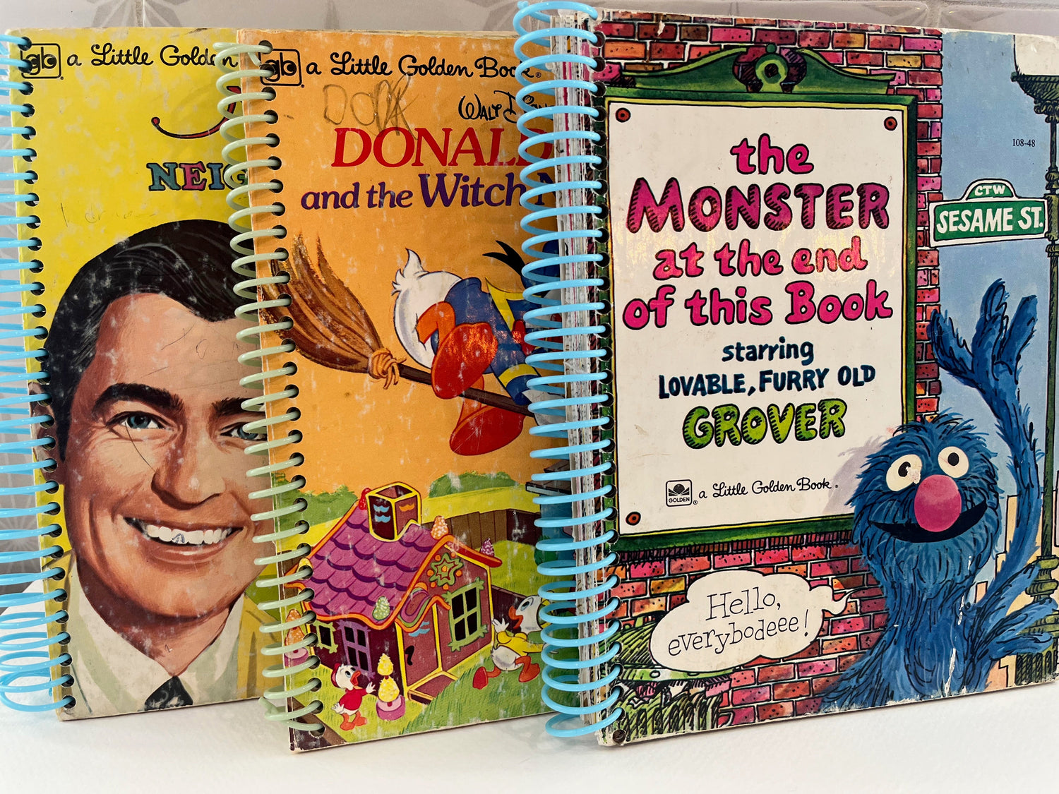 Golden Loops: Our Spiral-Bound Junk Journals