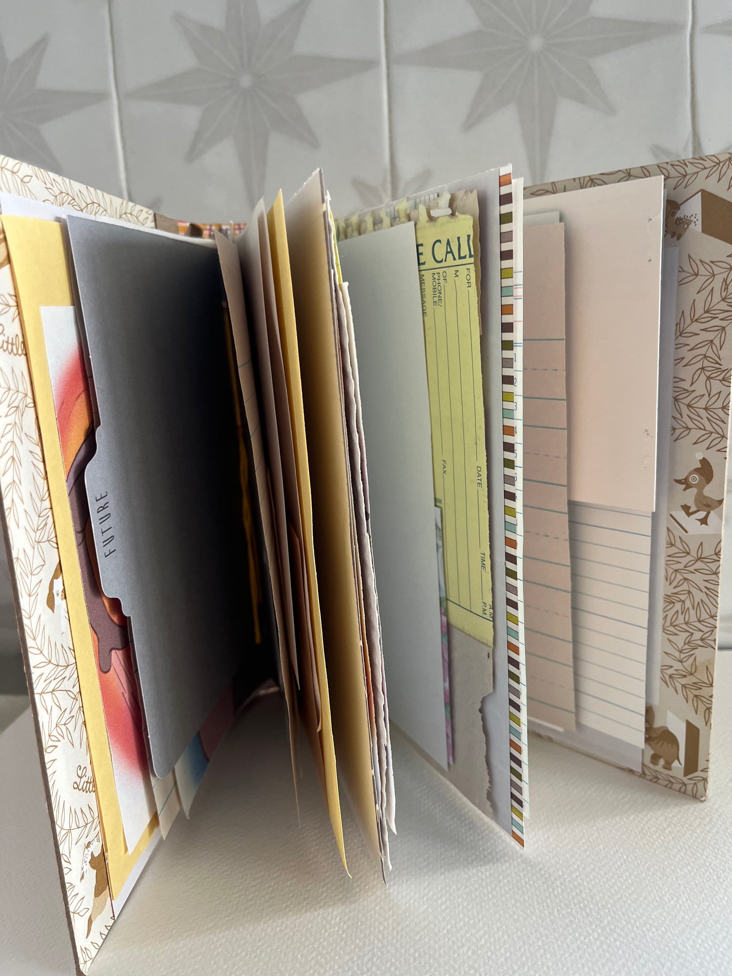 Favorite Elephant 1988 Upcycled Book Junk Journal