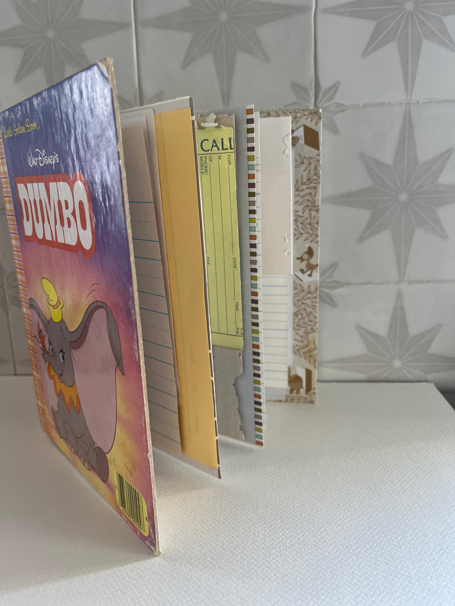 Favorite Elephant 1988 Upcycled Book Junk Journal