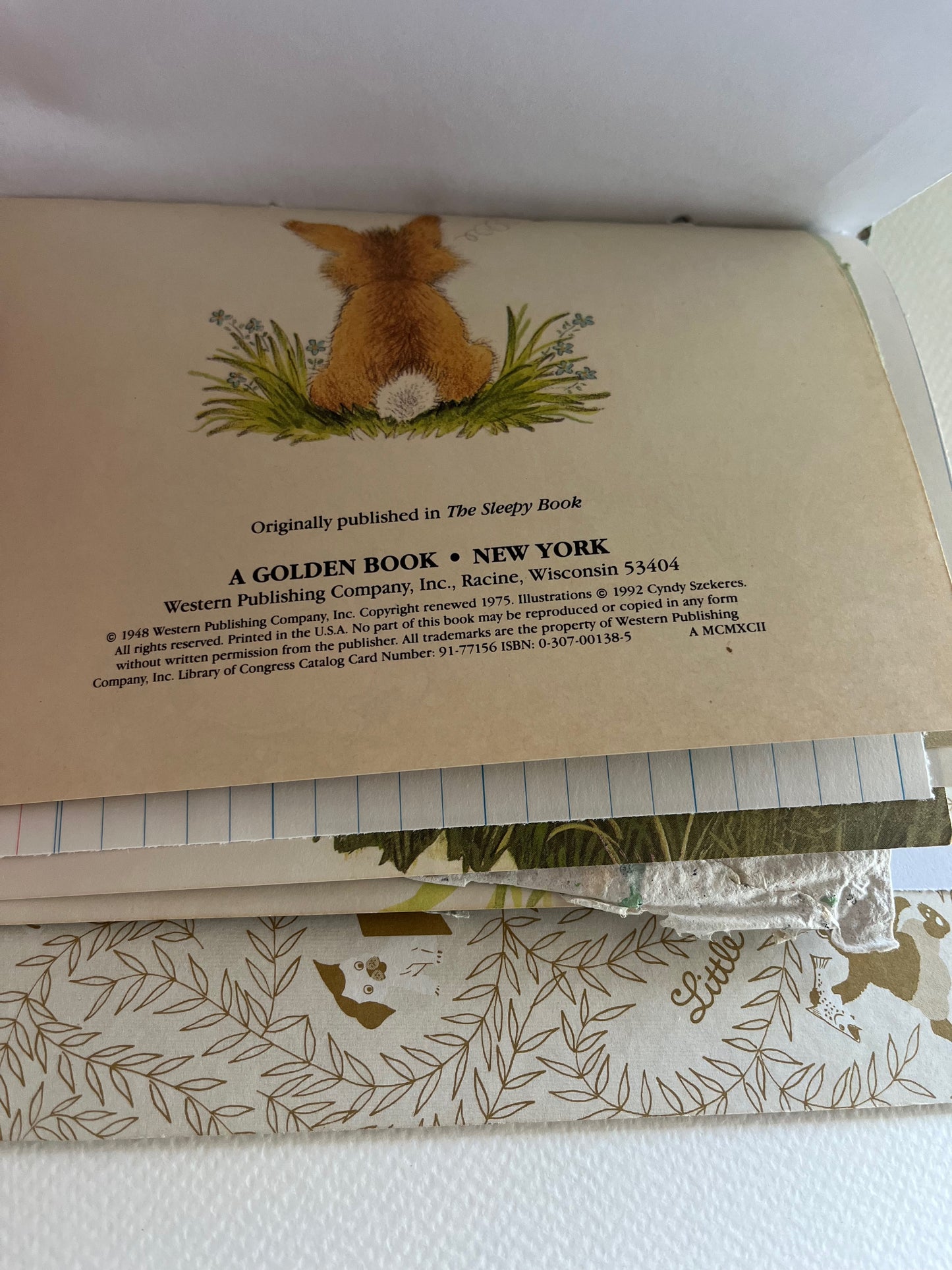 Classic 1992 Upcycled Book Junk Journal
