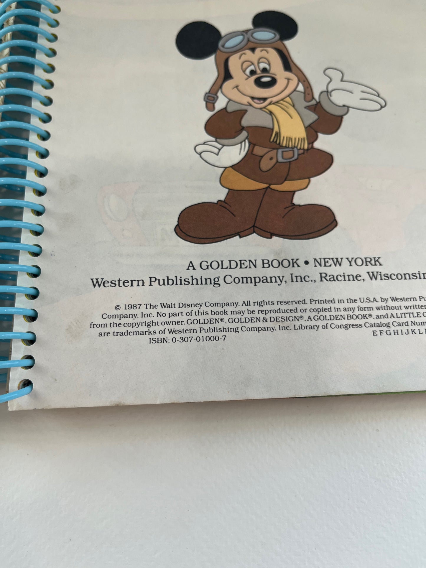 Classic Mouse 1987 Upcycled Junk Journal